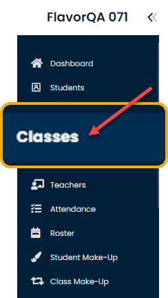Classes by Status in Class Module-2